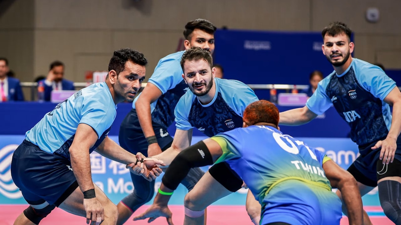 Asian Games 2026: India Men's, Women's Kabaddi Teams Placed In Group A