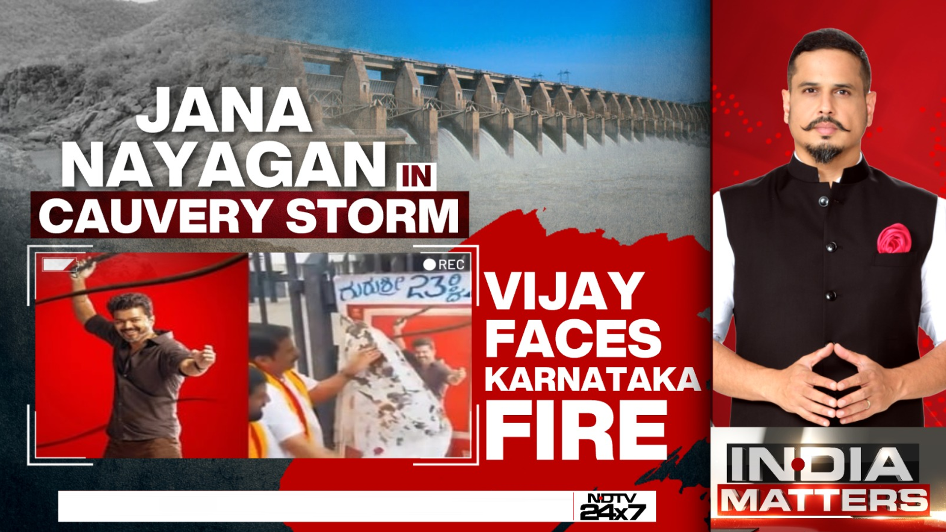Jana Nayagan In Cauvery Strom: Vijay Faces Karnataka Fire