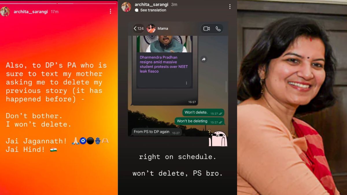 'Won't Delete': BJP MP's Daughter's Viral Post On Dharmendra Pradhan