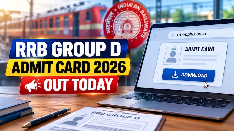 RRB Group D Admit Card 2026 Released At rrbapply.gov.in; Check Direct Link, Steps To Download