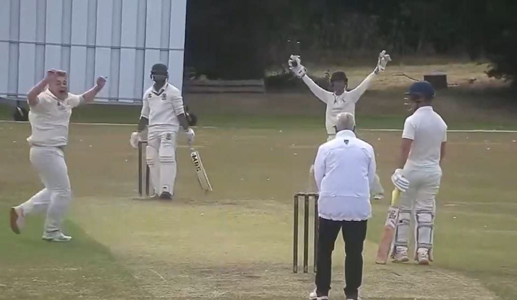 Cheating allegations surface in England club cricket match