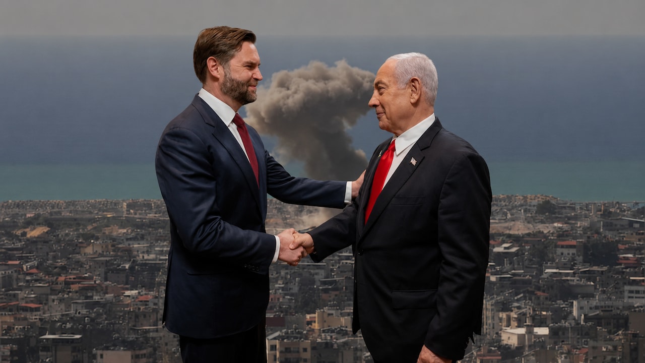 Netanyahu Confronts Vance Over Criticism Of Israeli Government During Washington Meeting: Report