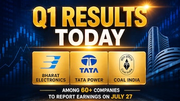 Q1 Results Today: Bharat Electronics, Tata Power, Coal India Among 60+ Companies To Report Earnings On July 27