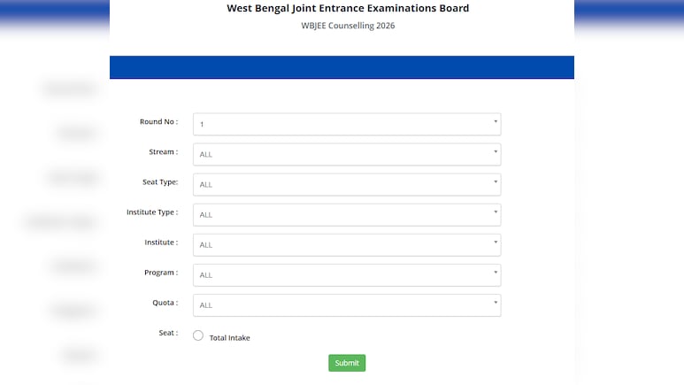 WBJEE 2026 Round 1 Seat Allotment Result DECLARED; Check Direct Link To Check Allotment Status