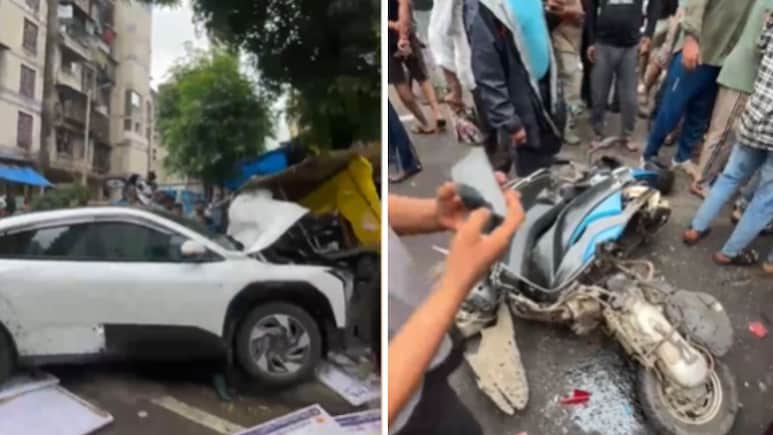 2 Killed After Speeding Car Rams Pedestrians, Driver Flees In Navi Mumbai