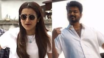 Trisha Krishnan Nails Casual Denim And Tee At Vijay's Jana Nayagan Screening