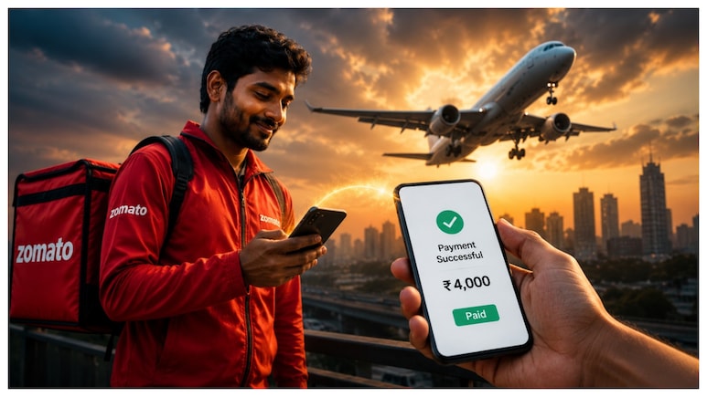 'Mummy Ab Danger Se Bahar Hain': Zomato Delivery Partner Repays Rs 4,000 Flight Cost, Story Wins Hearts