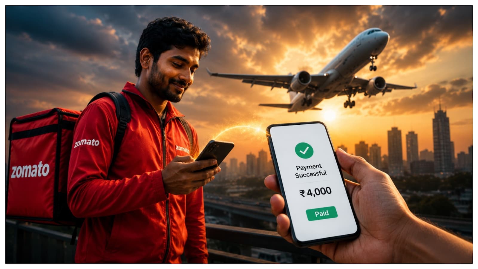 Zomato Delivery Partner Repays Rs 4,000 Flight Cost, Story Wins Hearts: ‘Mummy Ab Danger Se Bahar Hain’:
