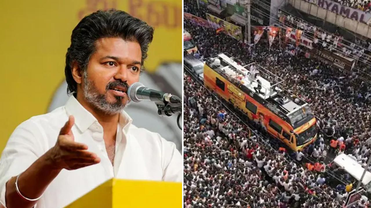 Tamil Nadu Chief Minister Vijay's First Karur Visit Since Stampede Amid Jobs Row