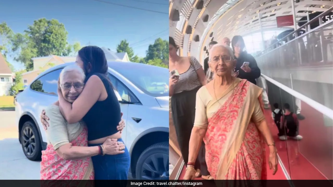80-Year-Old Woman's First Flight Ends With Emotional Family Reunion