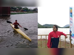 तालाब में स्विमिंग सीख कयाकिंग में बनाया करयिर, एक बार डूबते बची; अब सफलता का नया अध्याय लिख रही सागर की बेटी