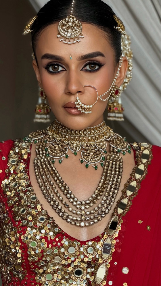 Komal Pandey's Royal Bridal Look