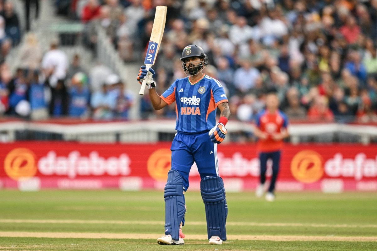Shreyas Iyer anchors India with 68 as England T20I series opens