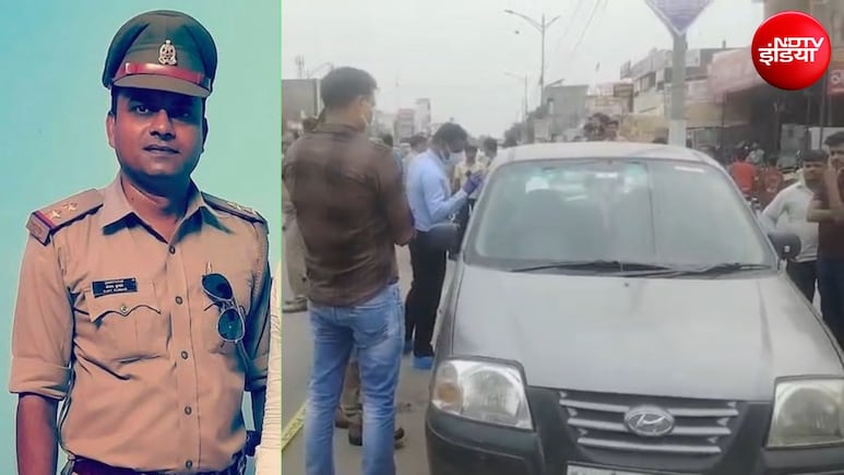 लखनऊ में सड़क किनारे खड़ी कार में मिला दारोगा का शव, गाजीपुर थाने में थे तैनात