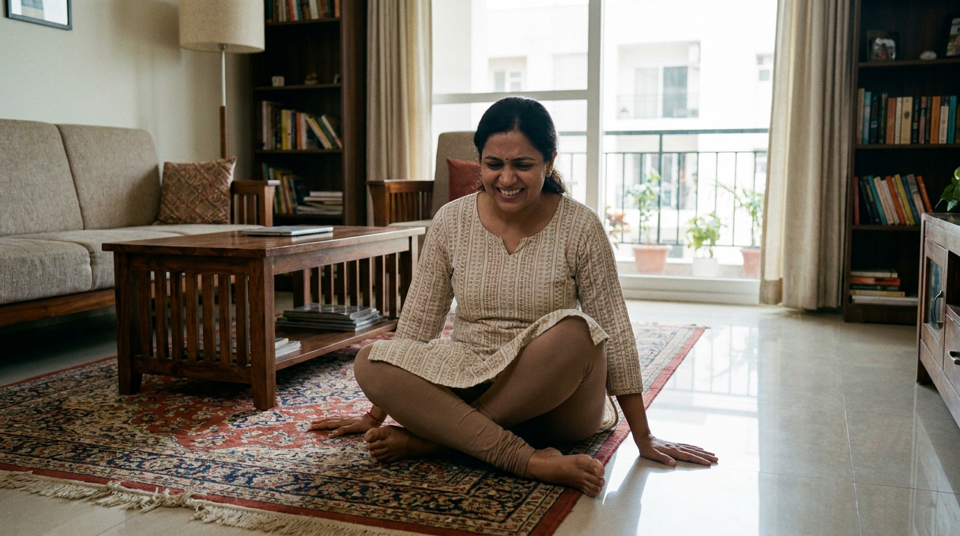 Can't Sit Cross-Legged Anymore? Here's What Your Body Is Telling You