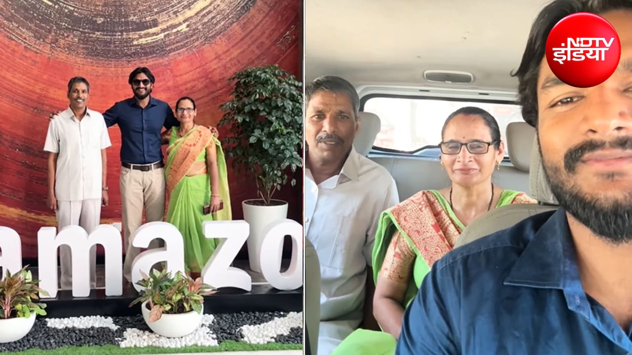 ऑफिस नहीं... बेटे की मेहनत देख भावुक हुए माता-पिता, वीडियो वायरल