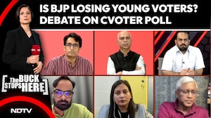 Cvoter Poll: Is BJP Losing Youth Support? Big Debate on NDTV