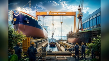 Cochin Shipyard Share Price: Stock Falls 4% After Q1 Profit Slumps 19% YoY; Kotak Maintains 'Sell'