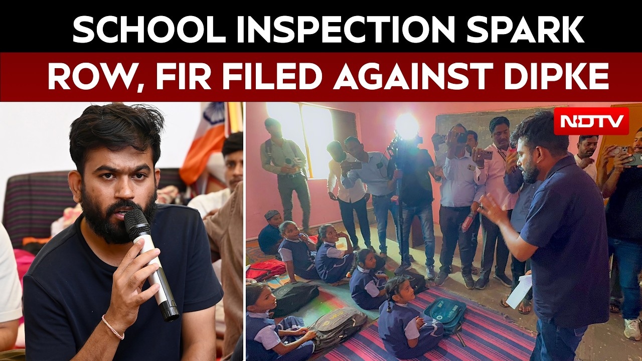FIR Registered Against CJP Leader Abhijeet Dipke for Entering Government School Without Permission