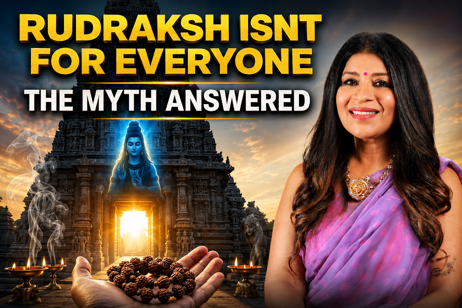रुद्राक्ष सिर्फ धार्मिक प्रतीक नहीं, दैवीय ऊर्जा का स्रोत है: एस्ट्रोलॉजर राशि गौर ने बताए इसके अद्भुत लाभ