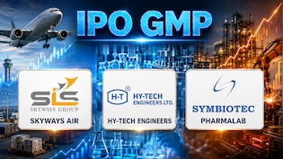 Hy-Tech Engineers vs Skyways Air vs Symbiotec Pharmalab IPO GMP: Which Signals Highest Listing Gain?