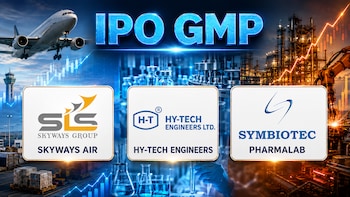 Hy-Tech Engineers vs Skyways Air vs Symbiotec Pharmalab IPO GMP: Which Signals Highest Listing Gain?