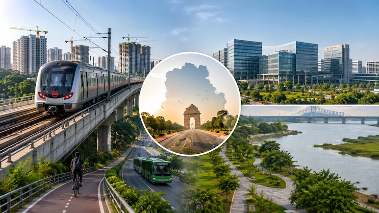 Delhi Master Plan 2047 Notified: Blueprint Targets 4 Million Homes, Mega Metro Expansion
