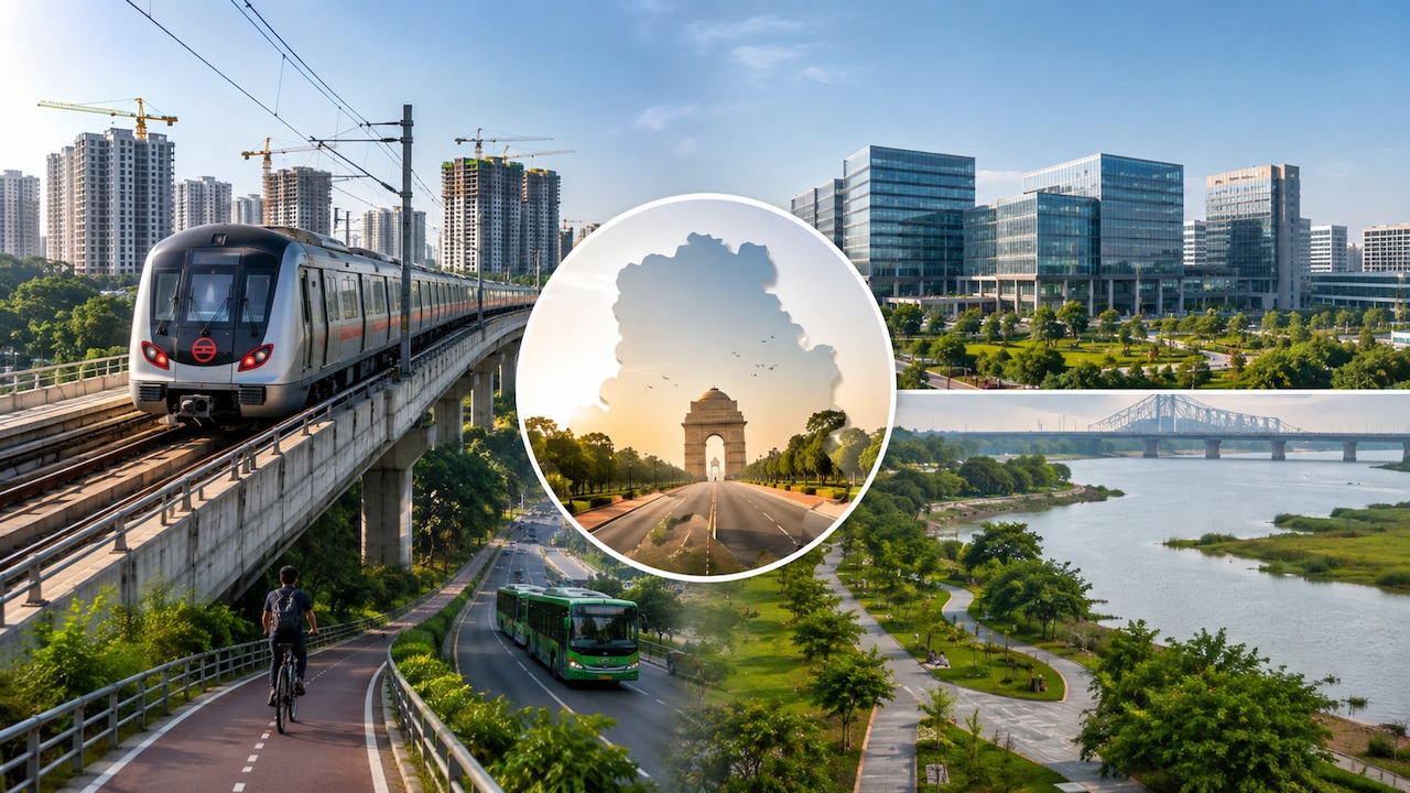 Delhi Master Plan 2047 Notified: Blueprint Targets 4 Million Homes, Mega Metro Expansion