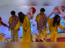 At <i>Ohh My Dog</i> Screening, Raveena Tandon Handles Scary Dog Moment Like A Pro