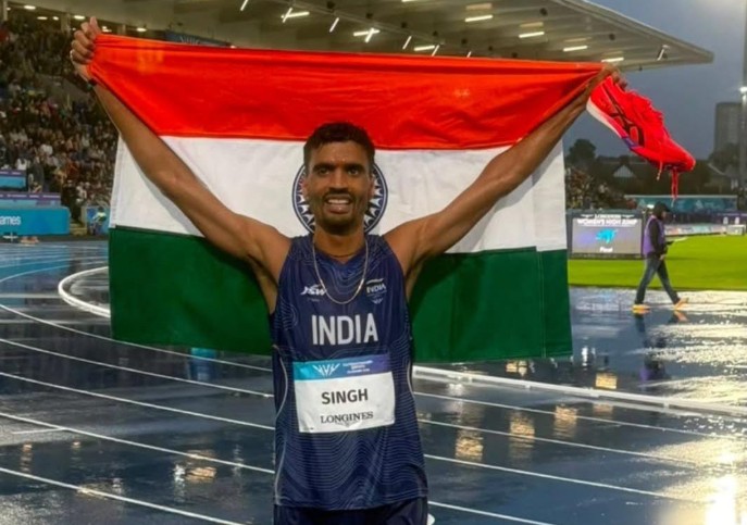 गुलवीर सिंह ने 5000m दौड़ में जीता कांस्य, बॉक्सिंग के लिए रहा 'गोल्डन डे', पदकों की संख्या हुई 39
