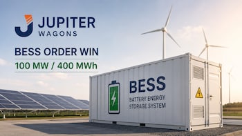 Jupiter Wagons Share Price Jumps 4% After Rs 400 Crore Order Win