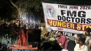 दिल्ली में FMGE परीक्षा को लेकर विरोध प्रदर्शन, NDTV से क्या बोले छात्र?