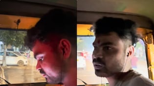 चलते ऑटो में अश्लील वीडियो देख रहा रैपिडो ड्राइवर, महिला ने रंगे हाथों पकड़ा तो कहने लगा सॉरी