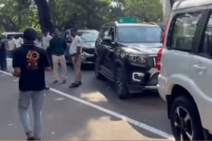 Mahindra SUVs Line Up At Secretariat After Chief Minister Vijay's Car Allocation Announcement: Video
