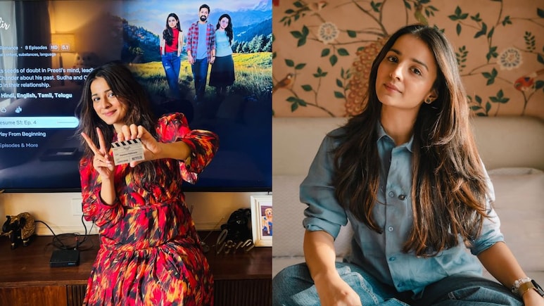 Inside <i>Musafir Cafe</i> Star Mahima Makwana's Boho Mumbai Home: Natural Light, Wood Furniture, Customised Lights