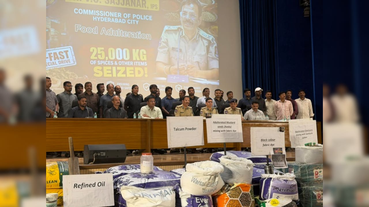 25,000 Kg Spices Seized, 3 Arrested: Hyderabad Food Adulteration Crackdown