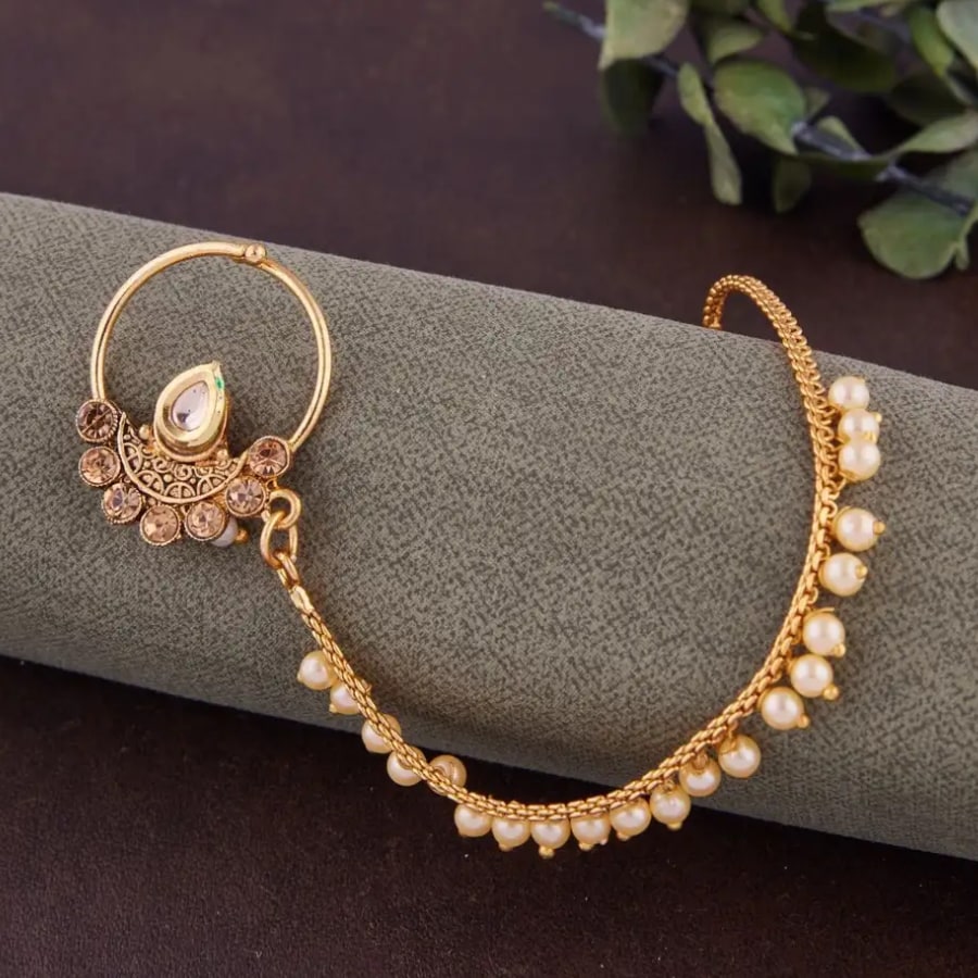 Click here to buy: GC PREMIUM JEWELLERY SHO-GC G KUNDAN CHAIN NOSEPIN Click here to buy: GC PREMIUM JEWELLERY SHO-GC G KUNDAN CHAIN NOSEPIN