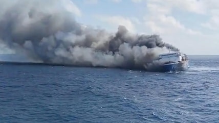 5 Dead, 41 Missing After Ferry Carrying 271 Catches Fire In Indonesia