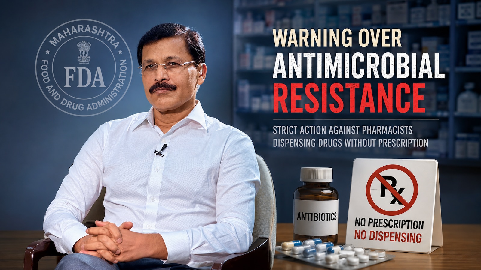 Tukaram Mundhe’s Big Warning To Pharmacists Amid Rising Antimicrobial Resistance
