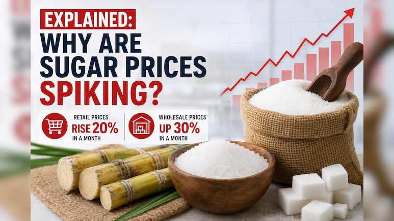 Explained: Why Are Sugar Prices Spiking? Retail Rates Rise 20%, Wholesale Prices Up 30% In A Month