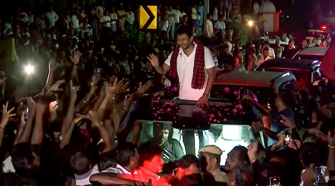 Udhayanidhi Stalin Gets Hero's Welcome | Political Storm Ahead of Tamil Nadu Assembly