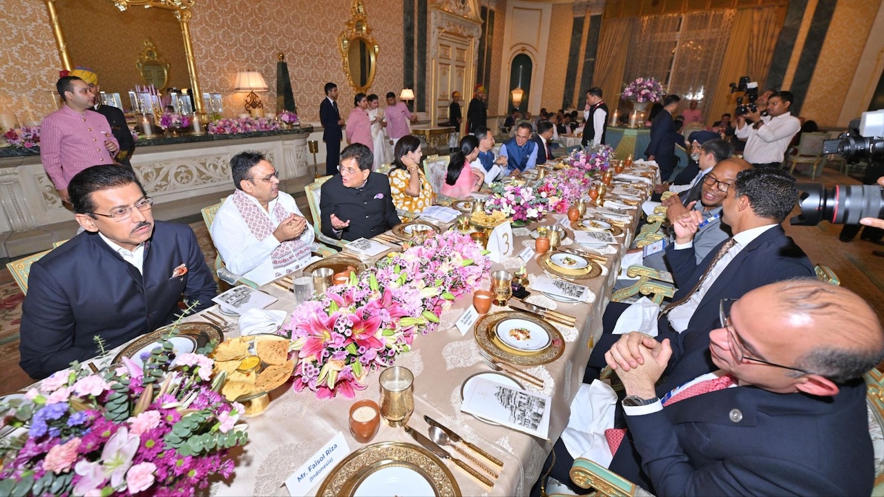 रामबाग पैलेस में BRICS देशों के उद्योग मंत्रियों के लिए खास डिनर, सीएम भजनलाल ने किया स्वागत