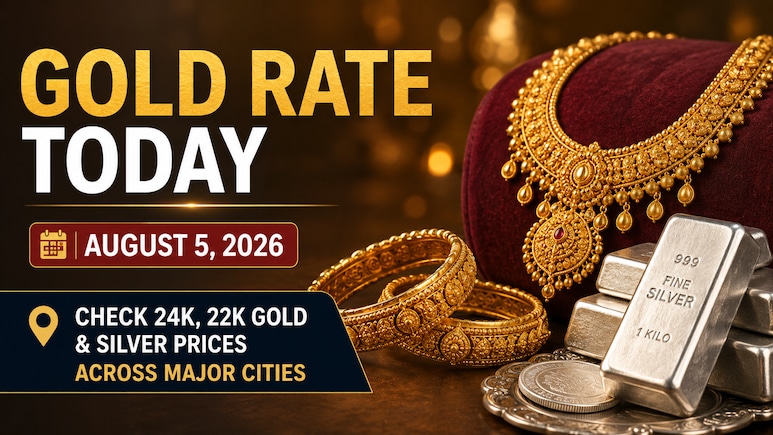 Gold Rate Today: Check 24K, 22K Gold Prices In Mumbai, Delhi, Chennai, Kolkata, Bengaluru On August 5