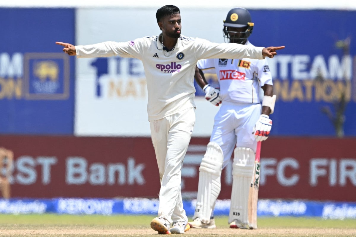 1st Test: Suthar Claims Maiden 10-Wicket Haul As India Thrash SL By 165 Runs