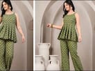 इस सावन छा जाएगा आपका स्टाइल, कम्फर्ट और एलिगेंस के लिए Myntra Sale से खरीदें ये Green Co-Ord Sets