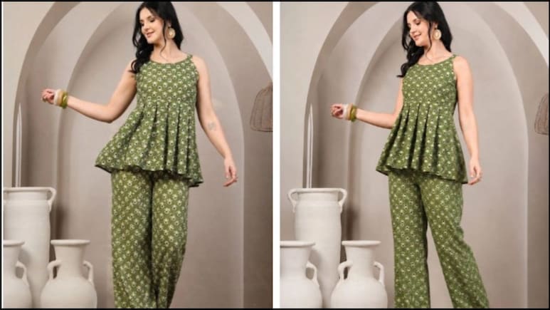 इस सावन छा जाएगा आपका स्टाइल, कम्फर्ट और एलिगेंस के लिए Myntra Sale से खरीदें ये Green Co-Ord Sets