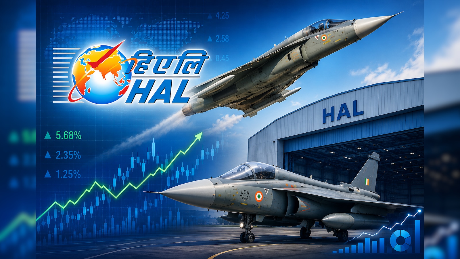 HAL Shares In Focus: Motilal Oswal Raises Target Price After Healthy Q1 — Check Upside