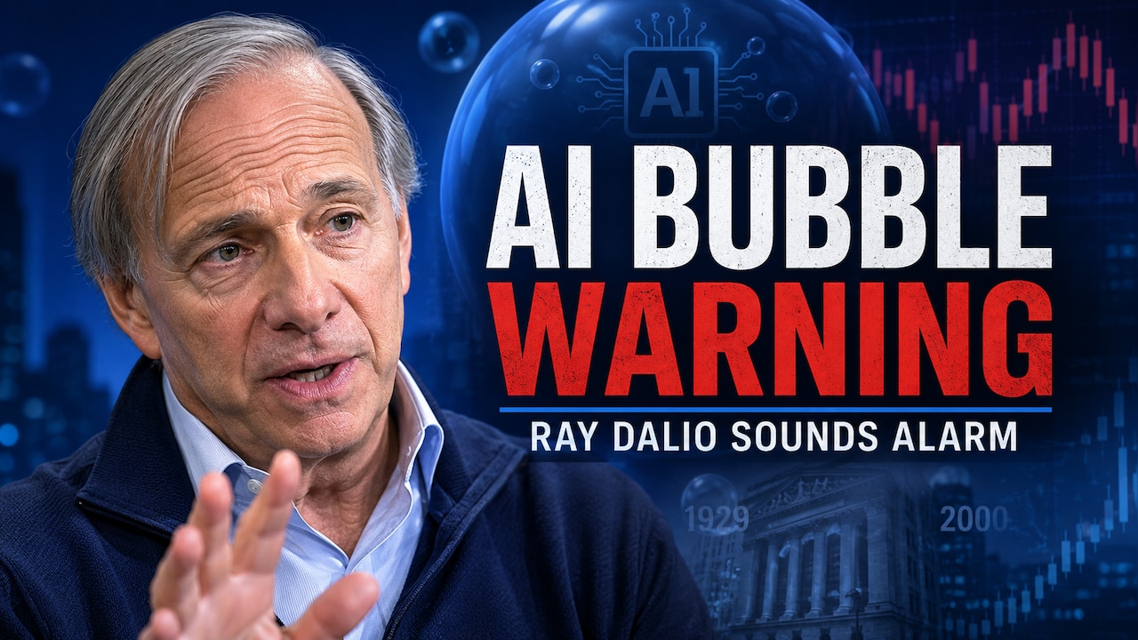 Ray Dalio Sounds Alarm On AI Bubble, Warns Of Potential Burst