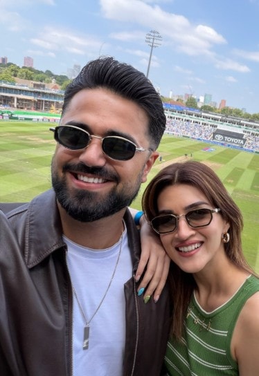 Kriti Sanon shares photo with rumoured Kabir Bahia during Raksha Bandhan ad controversy