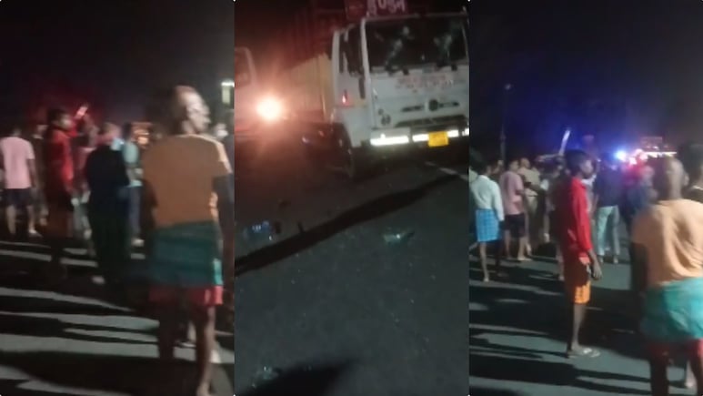 बिहार में छठी पार्टी में मातम, आर्केस्ट्रा देख रहे लोगों को तेज रफ्तार बस ने कुचला, 6 की दर्दनाक मौत